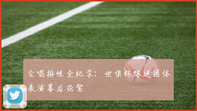 合唱排练全纪录：世俱杯球迷团体表演幕后花絮